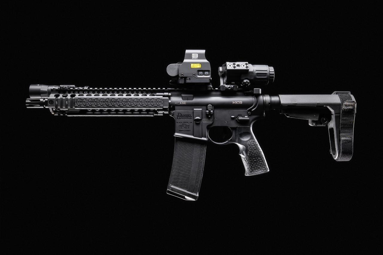 Daniel Defense MK18 SBR with EOTech and magnifier
