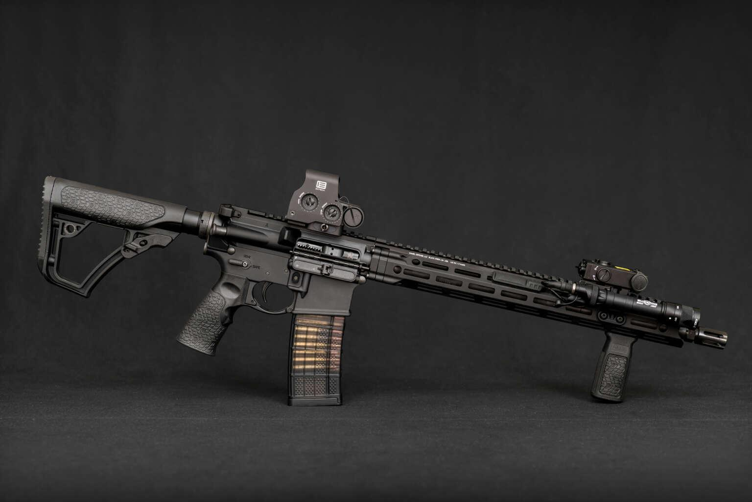 Daniel Defense AR-15 rifle with EOTech optic